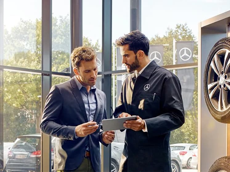 Contratos de serviço Mercedes-Benz